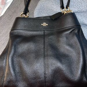black coach purse